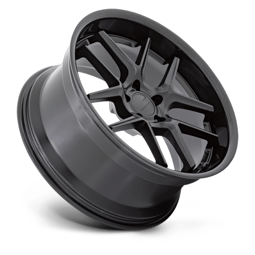 American Racing Ar942 Bishop 20X12 5X115 +6MM Matte Black W/ Gloss Black Lip