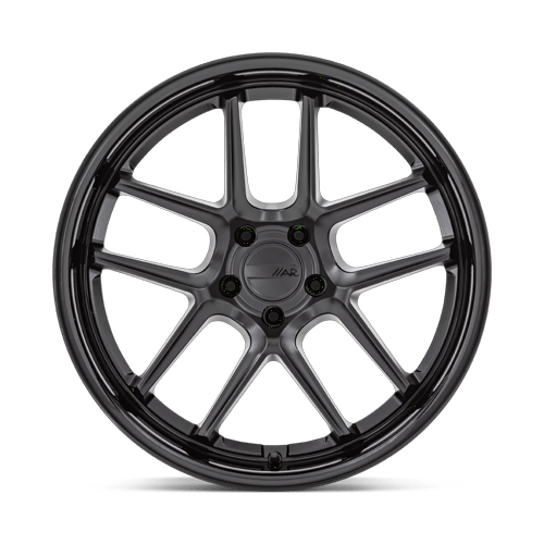 American Racing Ar942 Bishop 20X12 5X115 +6MM Matte Black W/ Gloss Black Lip
