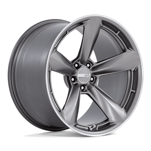 American Racing Ttf 20X9.5 5X120 +15MM Matte Anthracite W/ Machined L