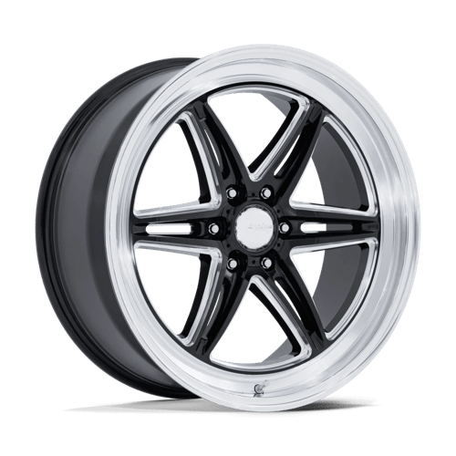 American Racing Ar953 Groove 6 Drag 20X9.5 6X139.7 +25MM Gloss Black Milled W/ Dc Lip