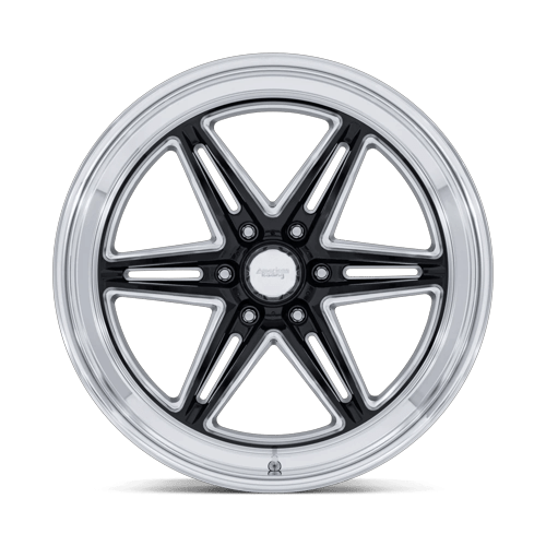American Racing Ar953 Groove 6 Drag 17X10 6X139.7 +35MM Gloss Black Milled W/ Dc Lip