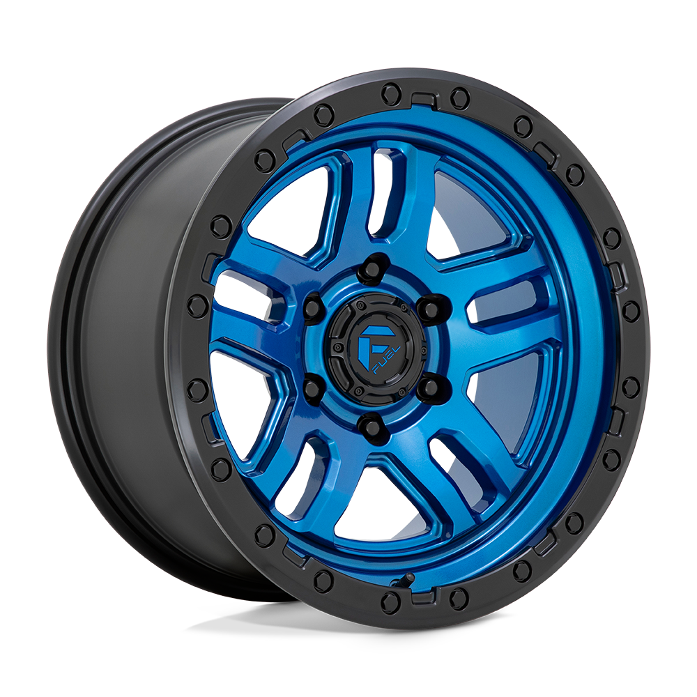Fuel Off-Road D790 20X10 Blue W/ Black Lip 6x135 -18mm