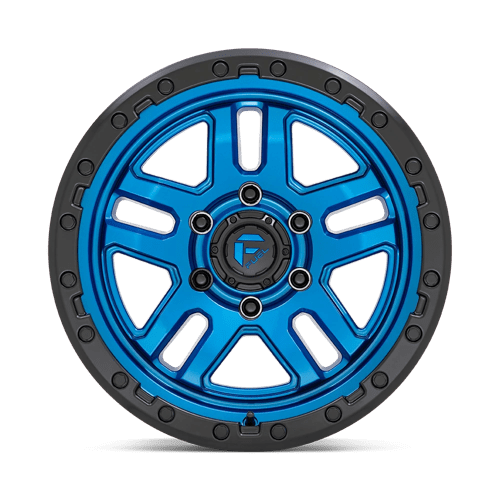 Fuel Off-Road D790 17X9 Blue W/ Black Lip 6x139.7 -12mm