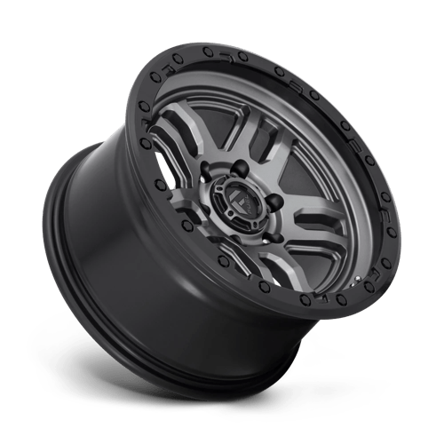 Fuel Off-Road D701 17X9 Matte Gunmetal Black Bead Ring 5x127 -12mm