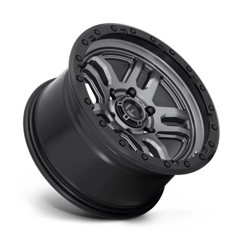 Fuel Off-Road Aluminum Wheels 20X10 Ammo D701 Matte Gunmetal Black Bead Ring