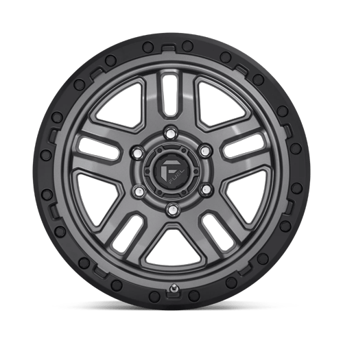 Fuel Off-Road Aluminum Wheels 20X10 Ammo D701 Matte Gunmetal Black Bead Ring