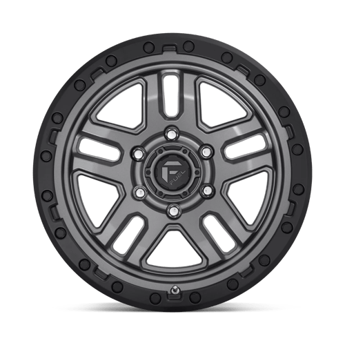 Fuel Off-Road D701 17X9 Matte Gunmetal Black Bead Ring 6x139.7 +1mm