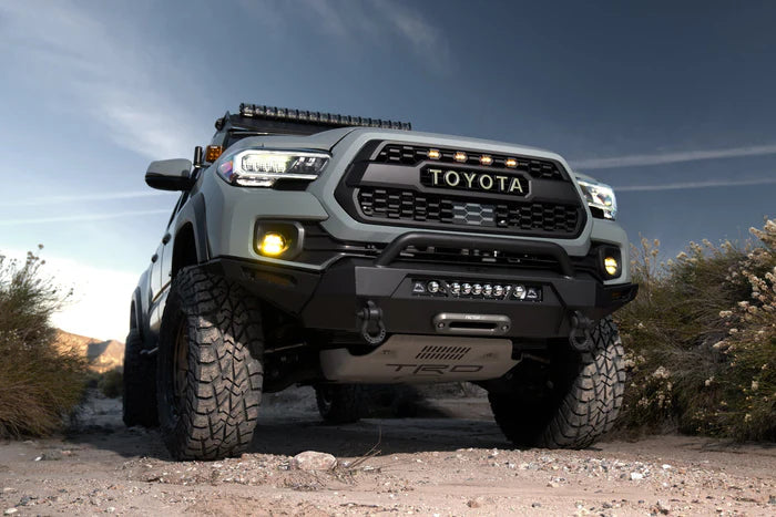 Body Armor 4x4 2016+ Toyota Tacoma HiLine Front Winch Bumper - TC-19339