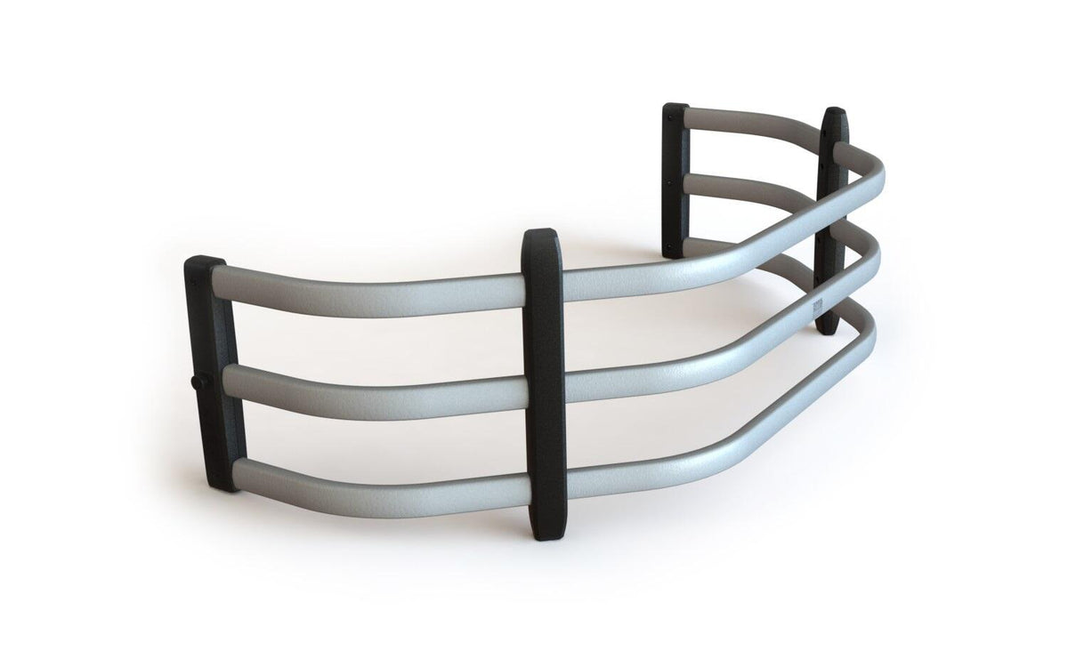AMP Research 04-22 Ford F-150 Bedxtender HD Sport - Silver (Optional No-Drill Brkt 74602-01A) - 74803-00A for 2004-2025 Ford 