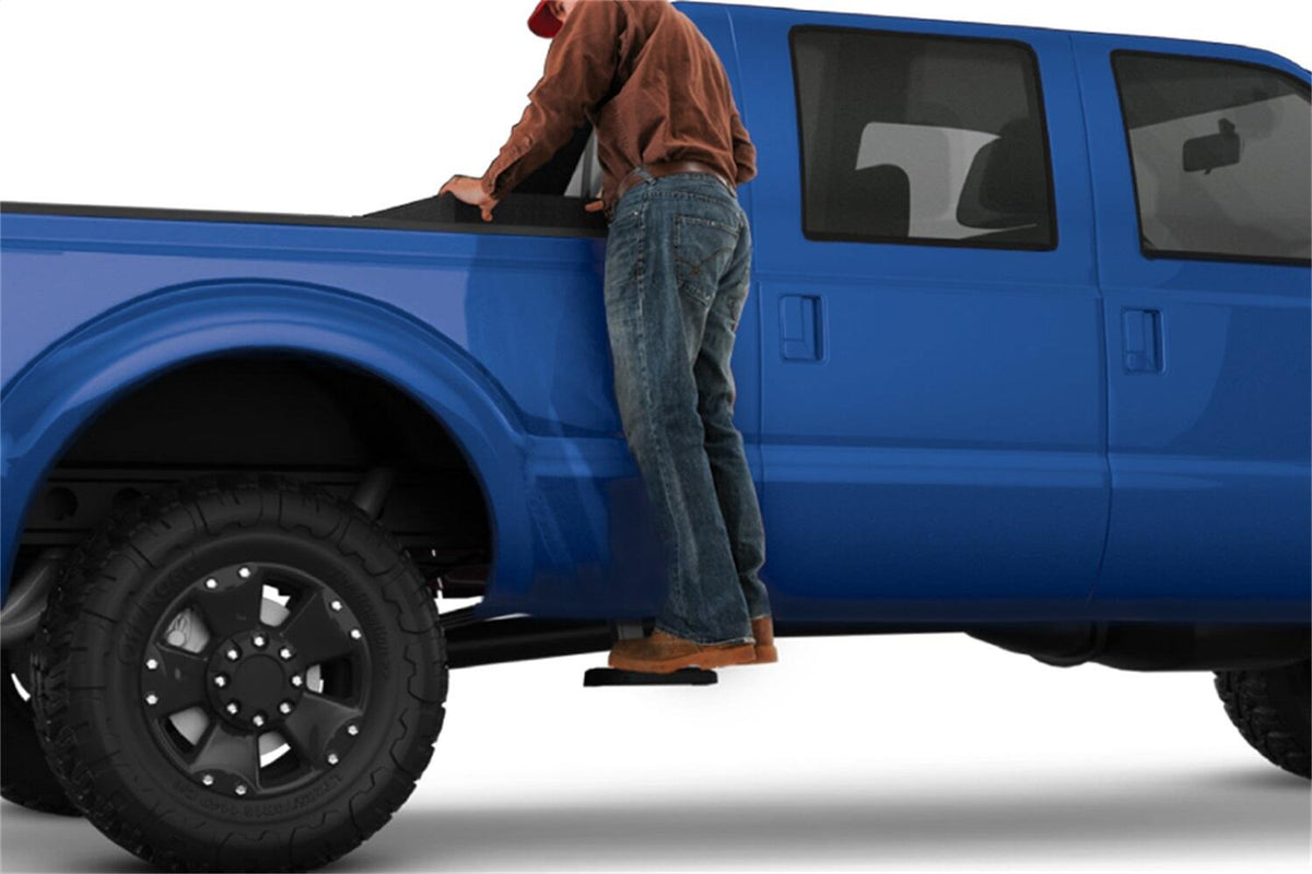 AMP Research 15-22 Ford F150 All Beds BedStep2 - Black - 75412-01A