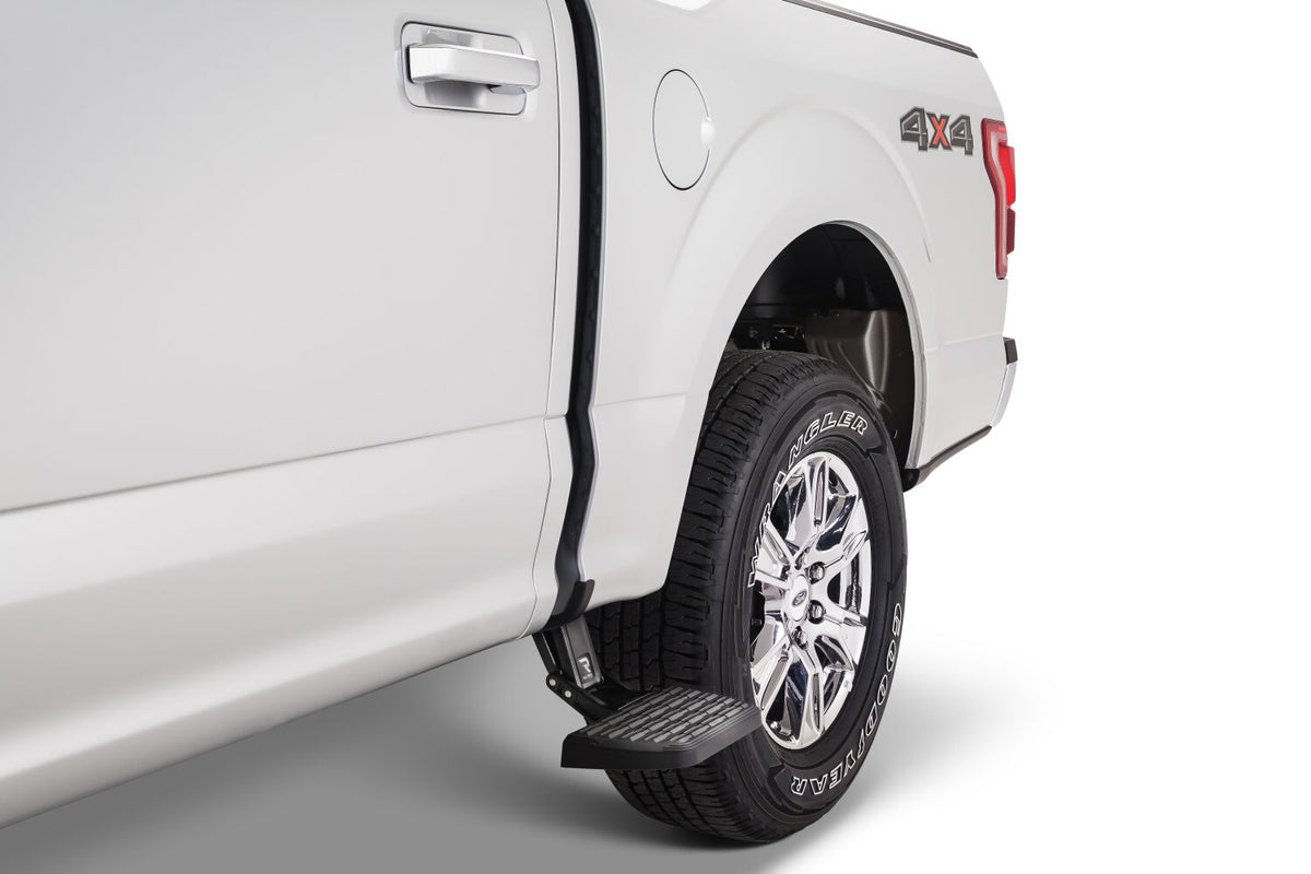 AMP Research 15-22 Ford F150 All Beds BedStep2 - Black - 75412-01A