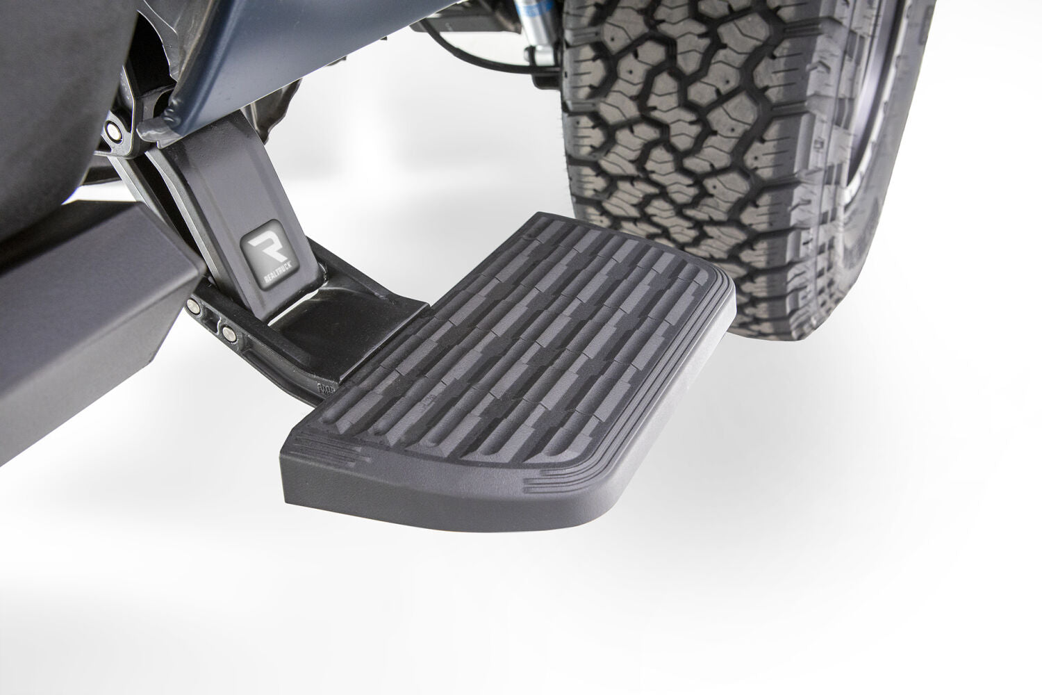 AMP Research 22+ Toyota Tundra  5.5ft Bed BedStep2 - Black - 75420-01A for 2022-2026 Toyota Tundra - front view
