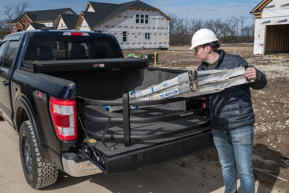 AMP Research 04-25 Ford F-150 Bedxtender HD Sport - Black (Optional No-Drill Brkt 74602-01A) - 74803-01A