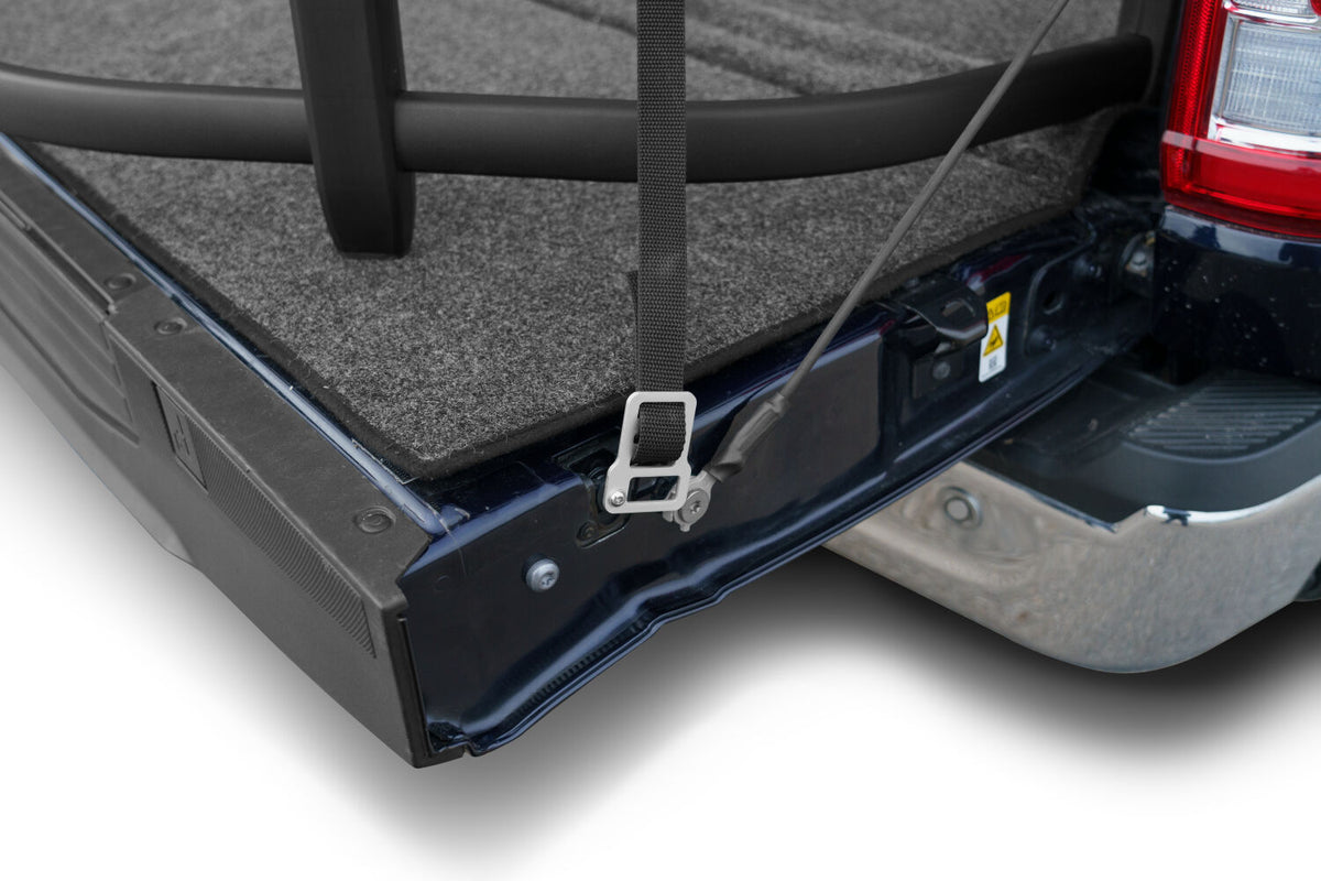 AMP Research 04-25 Ford F-150 Bedxtender HD Sport - Black (Optional No-Drill Brkt 74602-01A) - 74803-01A