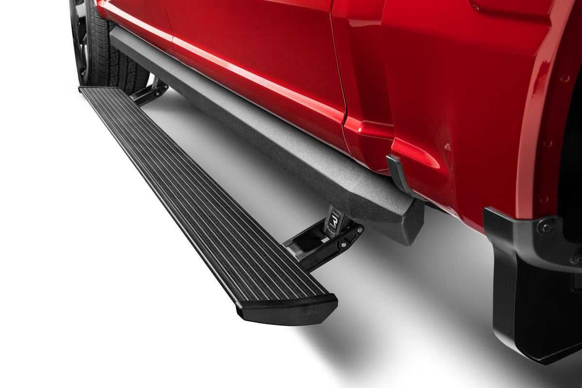 AMP Research 2009-2014 Ford F-150 SuperCrew PowerStep XL - Black - 77141-01A
