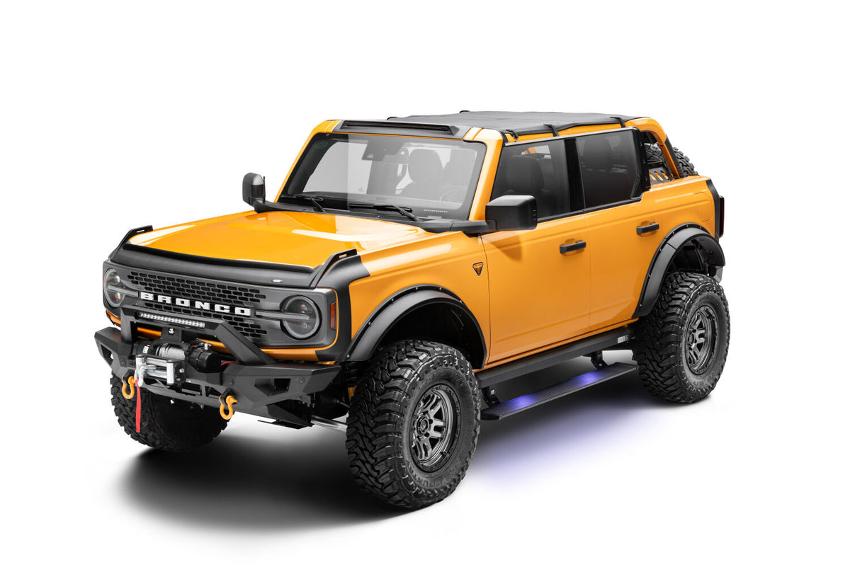 AMP Research 21-25 Ford Bronco 4 Door (Excl. Raptor) XL PowerStep - Black - 77140-01A