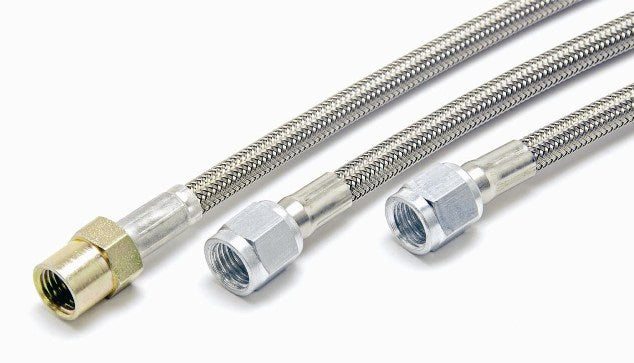 McLeod Steel Braided Line 11 Rigid End For Bleeder & An4 - 139009-11