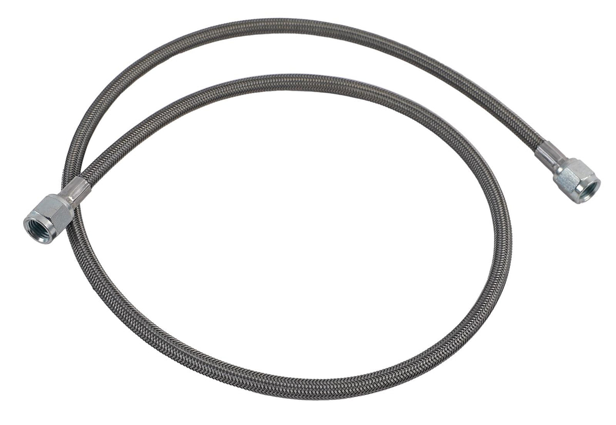 McLeod Steel Braided Line Double An4 Female 30in Long - 139100-30