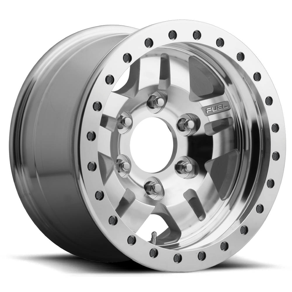 Fuel Off-Road Aluminum Wheels 17X9 Anza Beadlock D116 Raw Machined