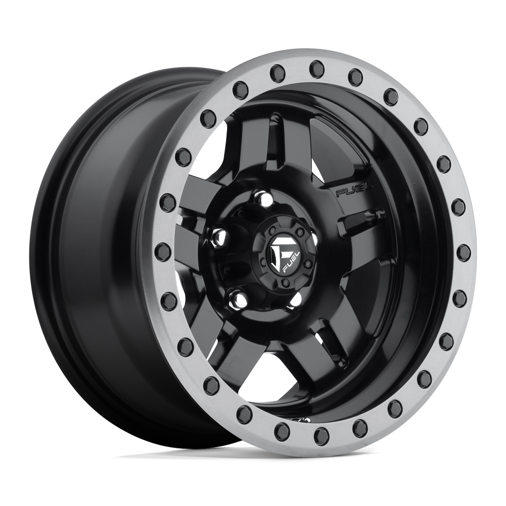 Fuel Off-Road D557 15X8 Matte Black Gunmetal Ring 5x114.3 -18mm