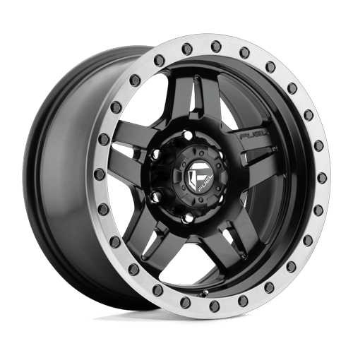 Fuel Off-Road Aluminum Wheels 20X10 Anza D557 Matte Black Gunmetal Ring