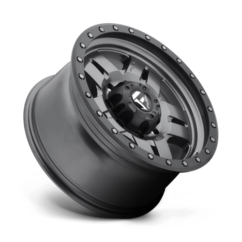 Fuel Off-Road Aluminum Wheels 20X9 Anza D558 Matte Gunmetal Black Bead Ring