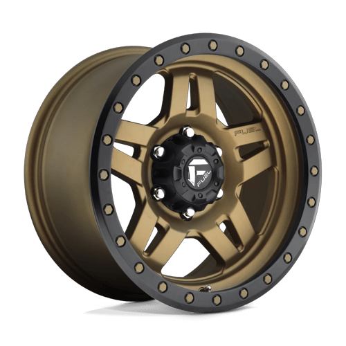 Fuel Off-Road Aluminum Wheels 20X9 Anza D583 Matte Bronze Black Bead Ring