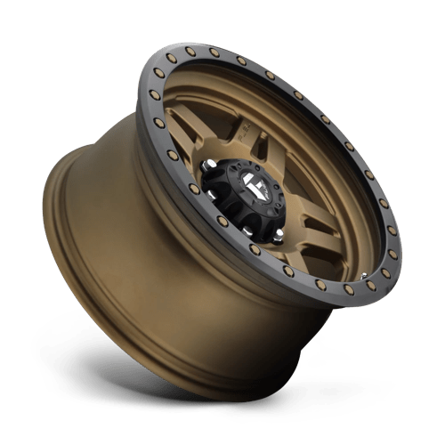 Fuel Off-Road Aluminum Wheels 20X9 Anza D583 Matte Bronze Black Bead Ring
