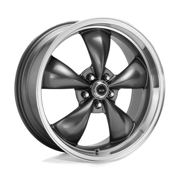 American Racing Ar105 Torq Thrust M 16X7 5X114.3 +35MM Anthracite W/ Machined Lip