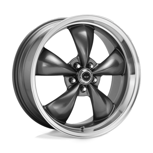American Racing Ar105 Torq Thrust M 17X9 5X120.65 +45MM Anthracite W/ Machined Lip