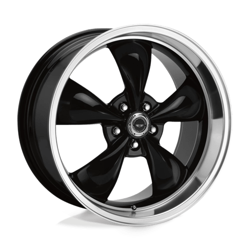 American Racing Ar105 Torq Thrust M 16X7 5X100 +35MM Gloss Black W/ Machined Lip