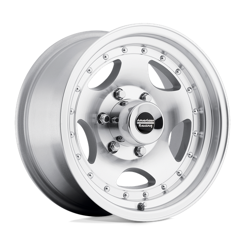 American Racing Ar23 15X8 5X120.65 -19MM Machined W/ Clear Coat