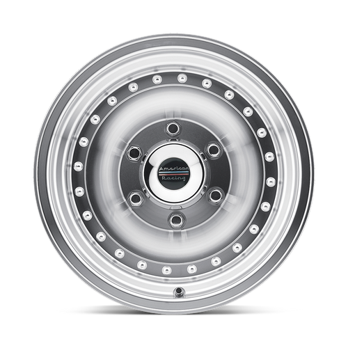 American Racing Ar61 Outlaw I 14X7 5X114.3 +0MM Machined W/ Clear Coat