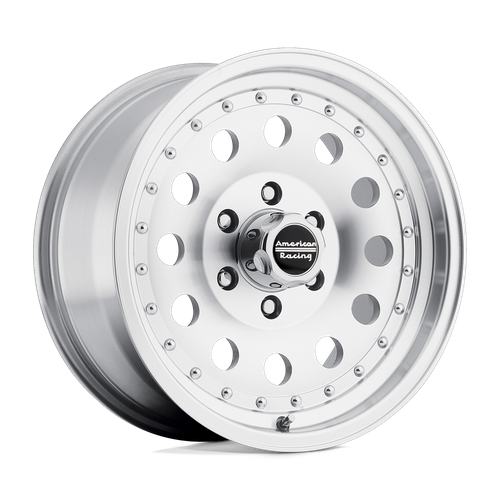 American Racing Ar62 Outlaw Ii 14X7 4X114.3 +0MM Machined W/ Clear Coat