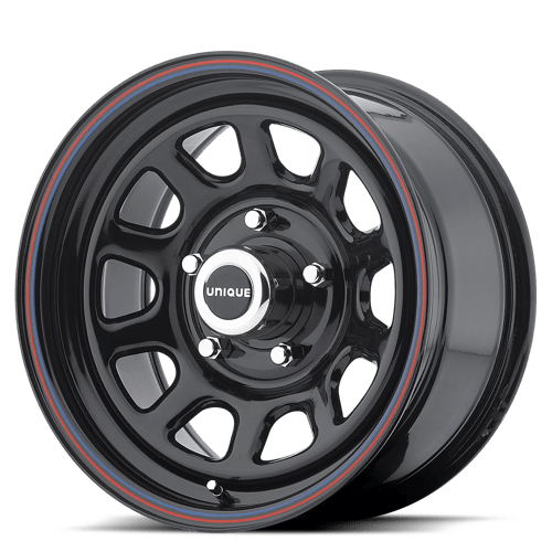 American Racing Ar767 16X7 5X139.7 +0MM Gloss Black W/ Stripes