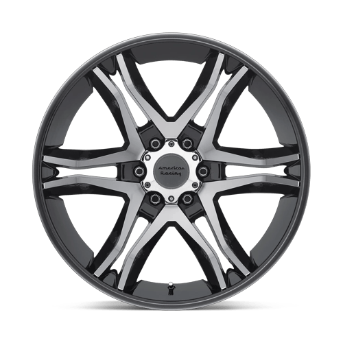 American Racing Ar893 Mainline 20X8.5 6X139.7 +15MM Gloss Black Machined