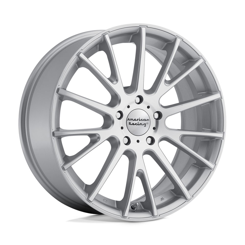 American Racing Ar904 16X7 5X114.3 +40MM Silver Machined
