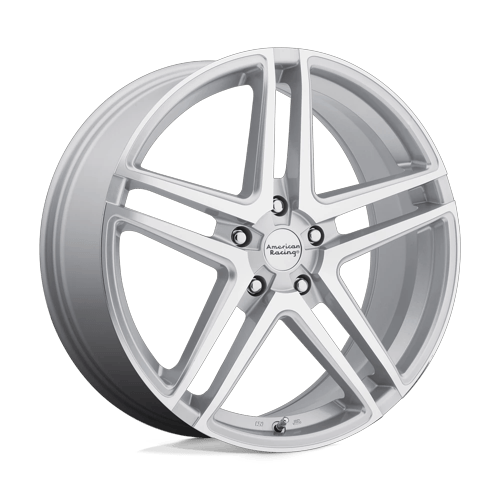 American Racing Ar907 16X7 5X112 +40MM Silver Machined