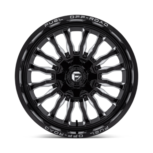 Fuel Off-Road Aluminum Wheels 22X10 Arc D795 Gloss Black Milled