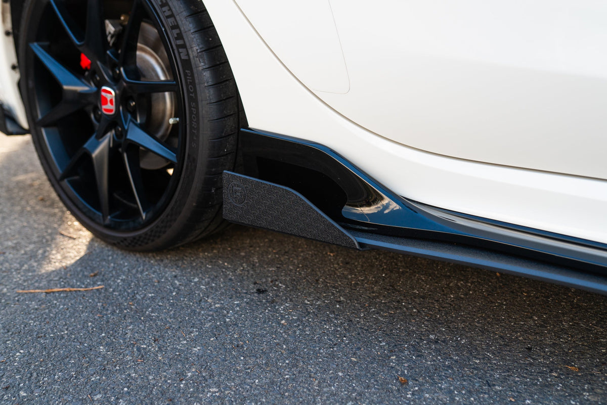 Flow Designs - FL5 Civic Type R Side Skirt Splitter Winglets (Pair)