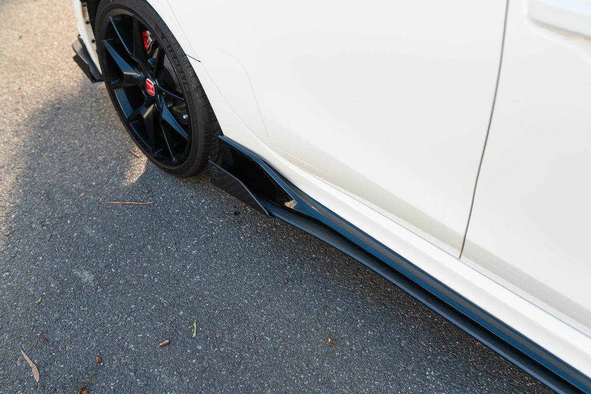 Flow Designs - FL5 Civic Type R Side Skirt Splitter Winglets (Pair)