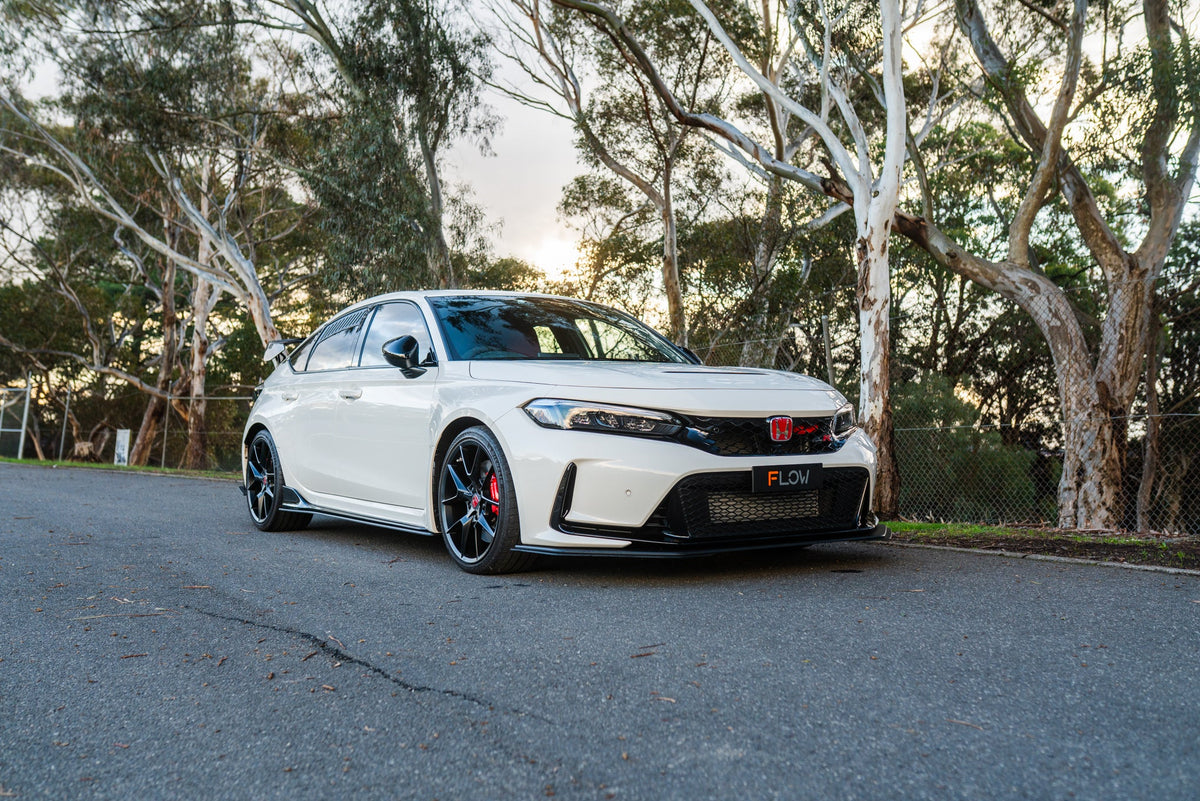 Flow Designs - FL5 Civic Type R Front Lip Splitter Extensions (Pair)