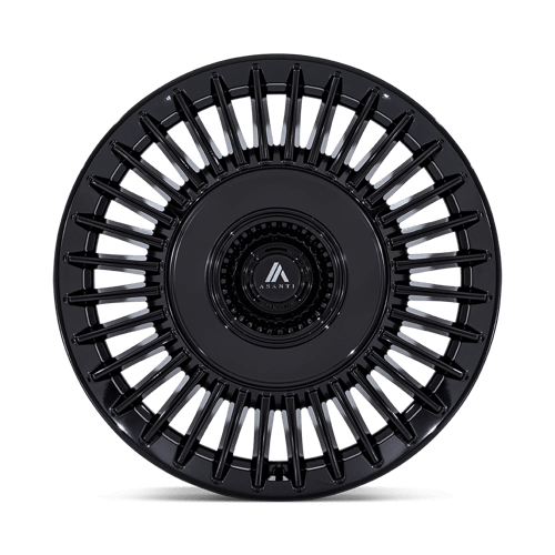 Asanti Black Ab040 Tiara 20X9 5X115/5X120/5X120 +15MM Gloss Black