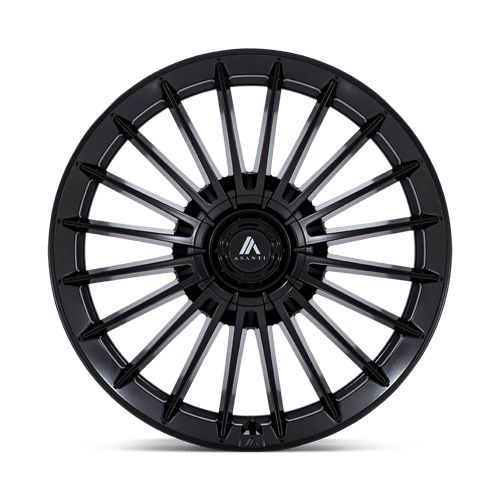 Asanti Black Ab048 Viceroy 20X10.5 BLANK +15MM Matte Black