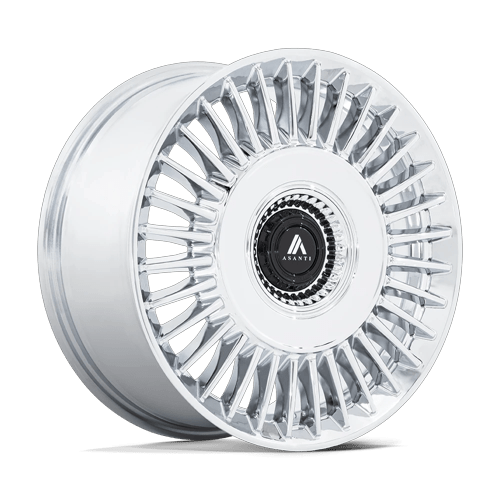 Asanti Black Ab040 Tiara 22X10.5 5X115/5X120/5X120 +18MM Chrome