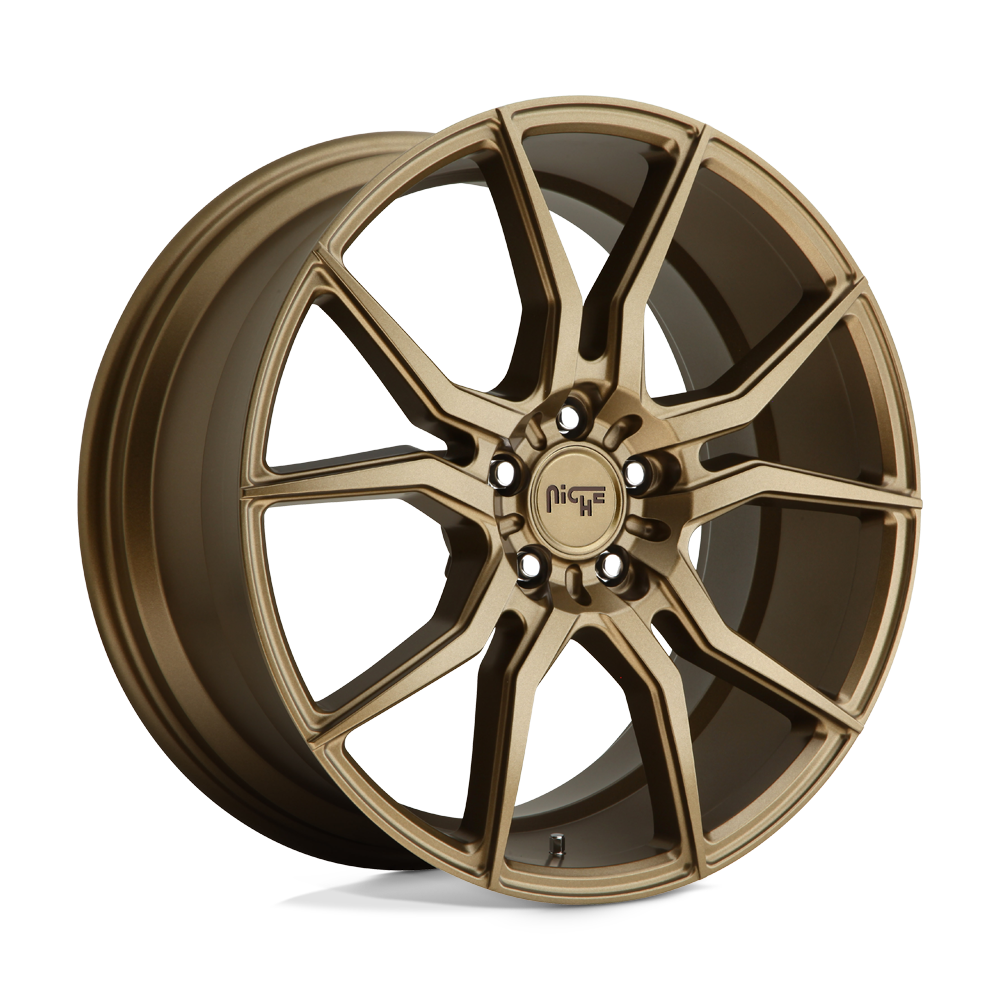 Niche 1PC M167 Ascari 20X10 5X120 +40MM Gloss Bronze