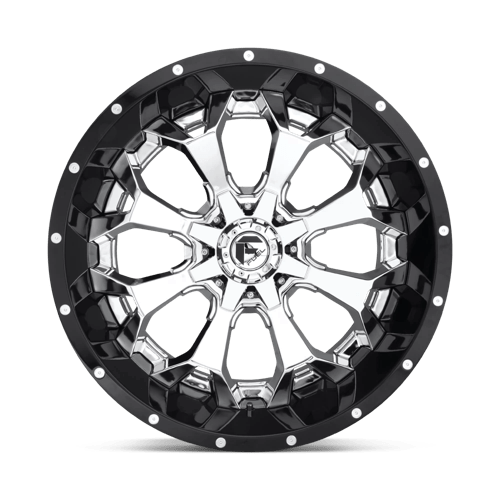 Fuel Off-Road D246 20X12 Chrome W/ Gloss Black Lip 6x135/5.5 -43mm