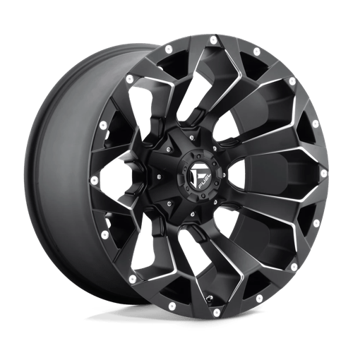 Fuel Off-Road Aluminum Wheels 17X9 Assault D546 Matte Black Milled