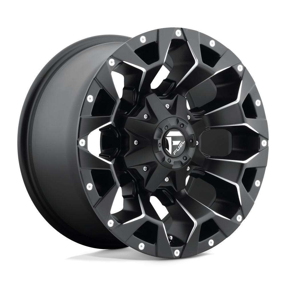 Fuel Off-Road Aluminum Wheels 17X9 Assault D546 Matte Black Milled