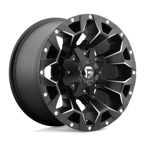 Fuel Off-Road Aluminum Wheels 17X9 Assault D546 Matte Black Milled